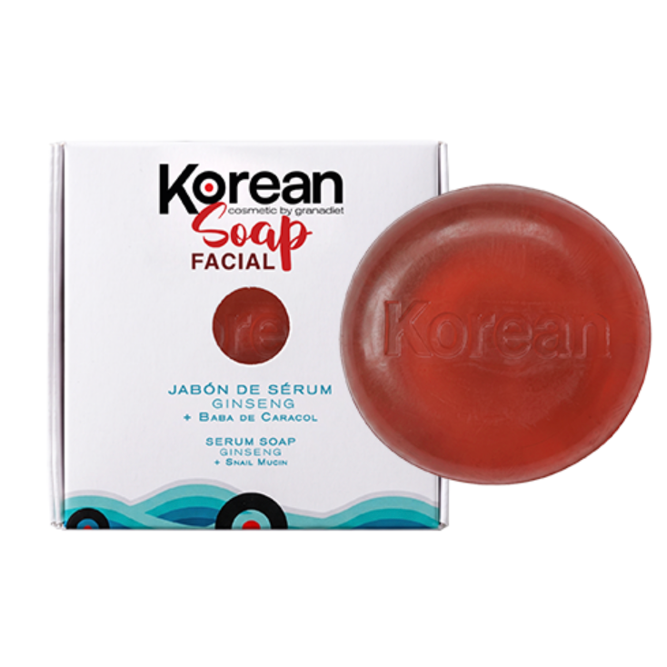 Jabón Facial de Ginseng y Baba de Caracol – Korean Cosmetics