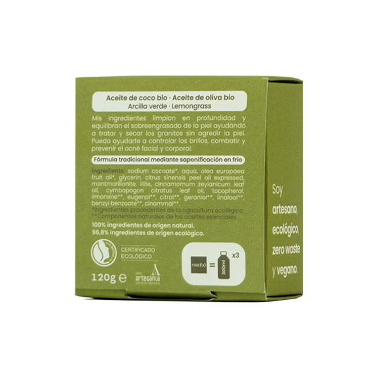 Essabo jabón piel grasa y acne Eco