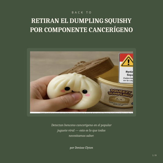 Retiran un juguete viral por tener un componente cancerígeno: lo que todos necesitamos saber