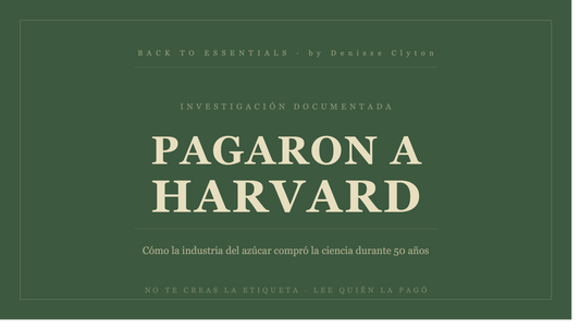 Cómo la industria del azúcar compró a Harvard y cambió lo que comemos durante 50 años