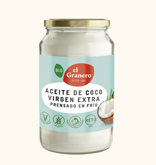 Aceite de Coco Virgen Extra BIO – El Granero Integral