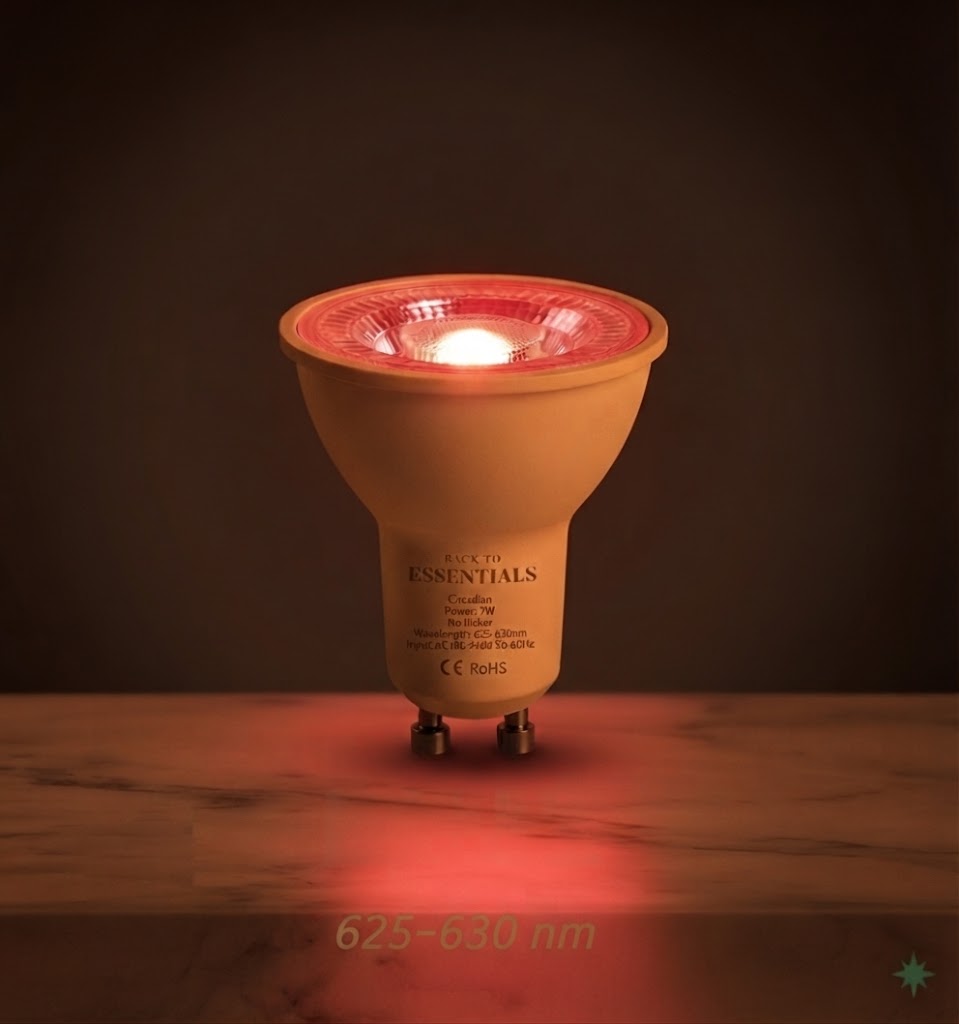 Bombilla roja GU10