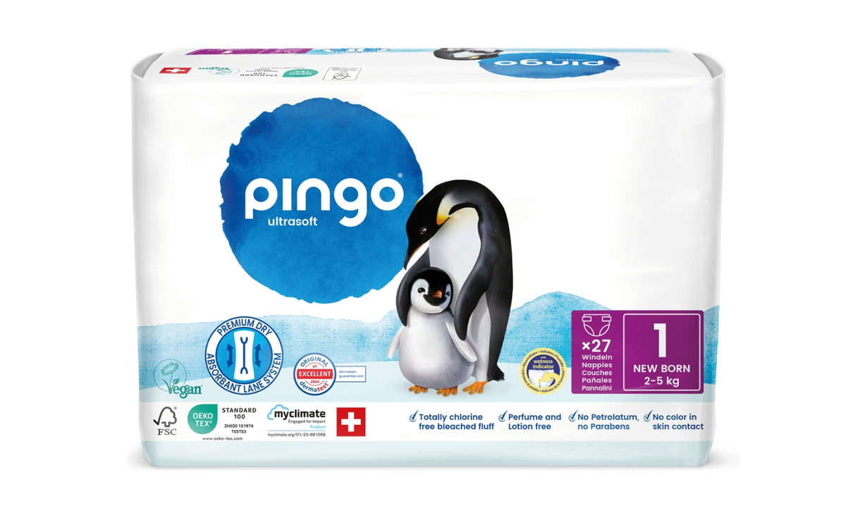 Pañales Pingo Talla 1 Recién Nacido (2-5 kg)