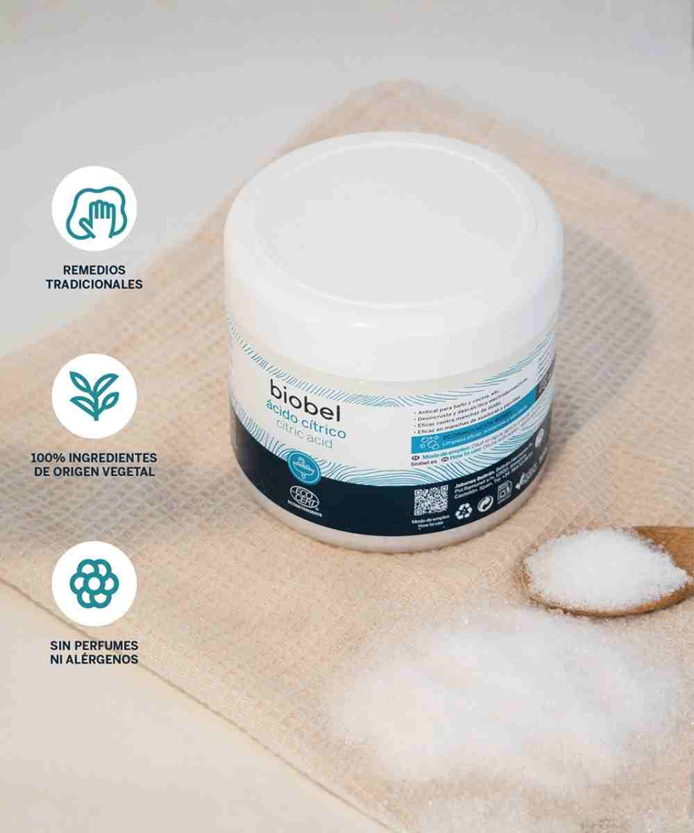 TARRO ACIDO CITRICO BIOBEL 500G