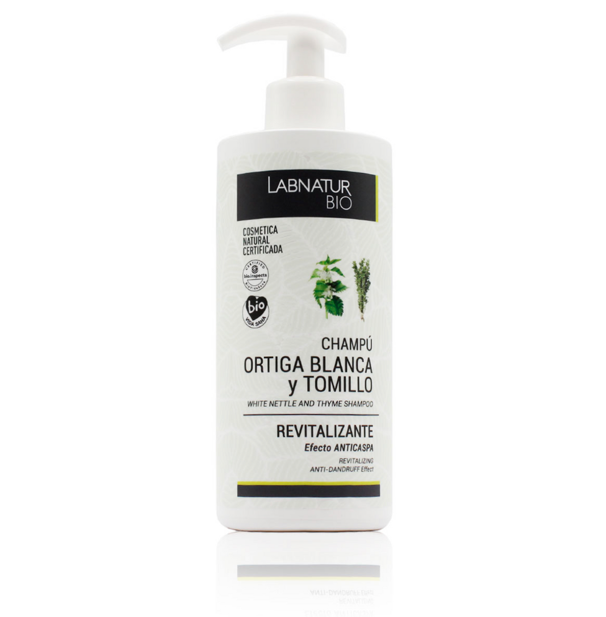 Champú Revitalizante de Ortiga Blanca y Tomillo  | 450 ml