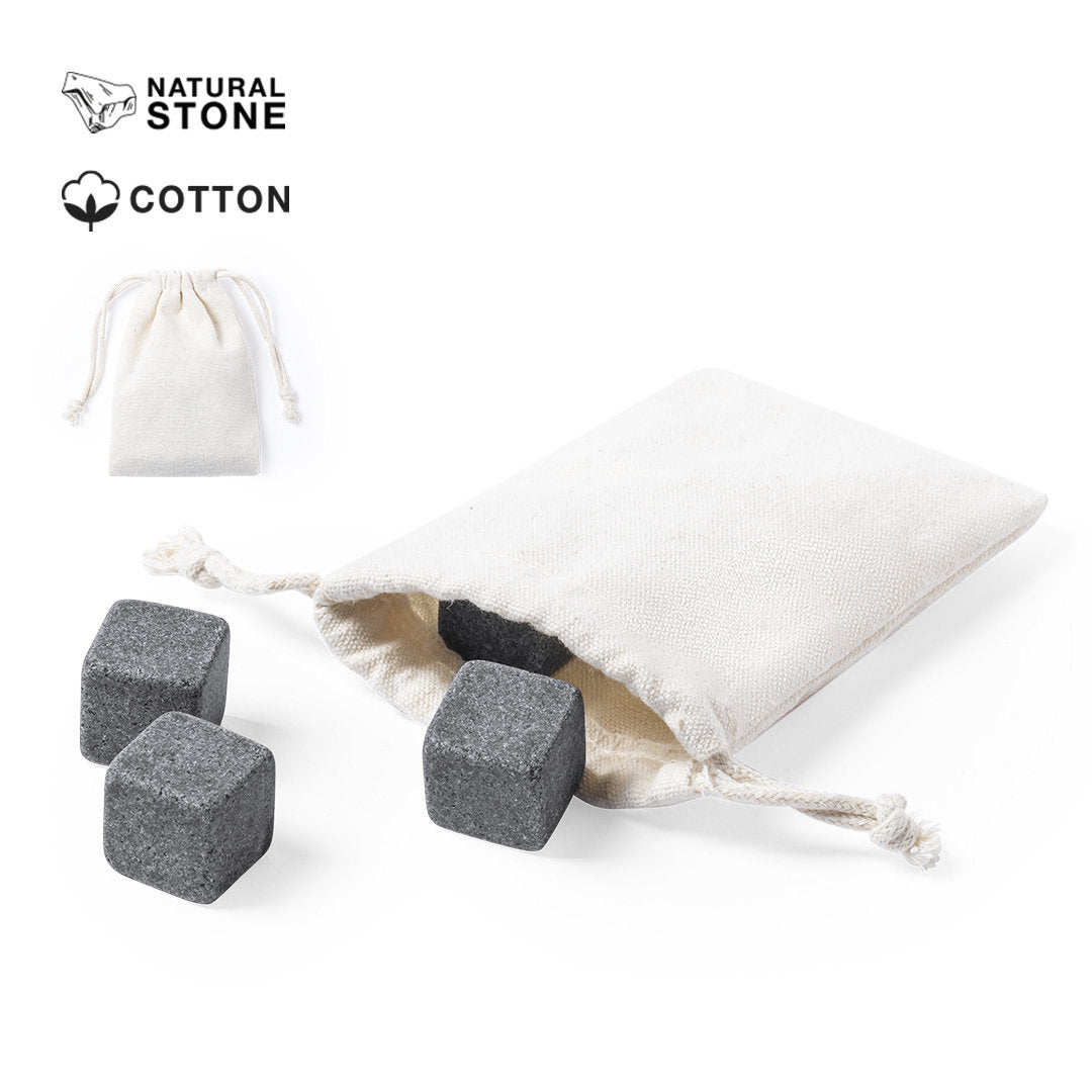 Set de 4 Cubitos de Piedra Natural Reutilizables