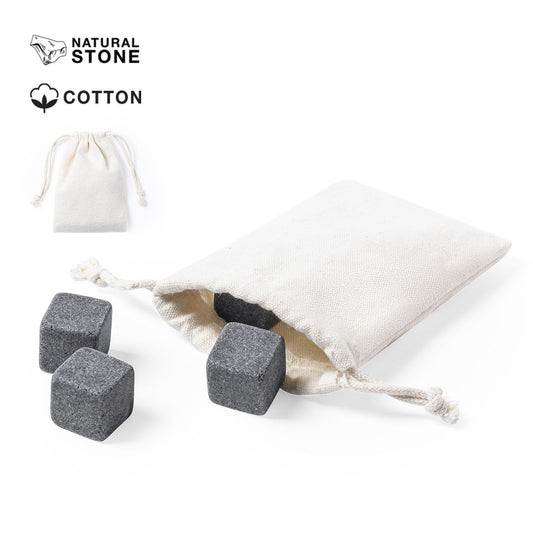 Set de 4 Cubitos de Piedra Natural Reutilizables