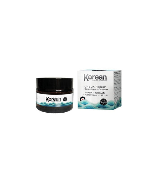 Crema de Noche con Ceramidas y Orquídea – Korean Cosmetics | 30 ml