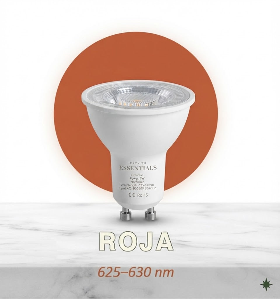 Bombilla roja GU10