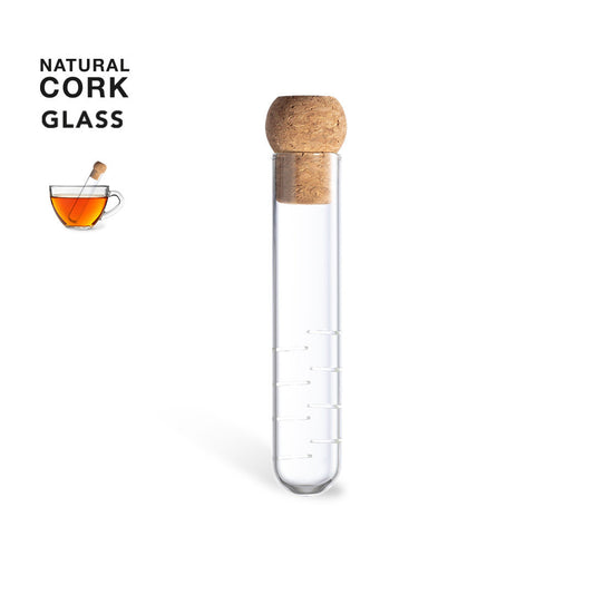 Infusor de Cristal y Corcho