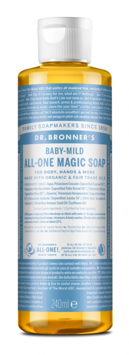 JABON LIQUIDO NEUTRO BIO ML DR. BRONNER'S.