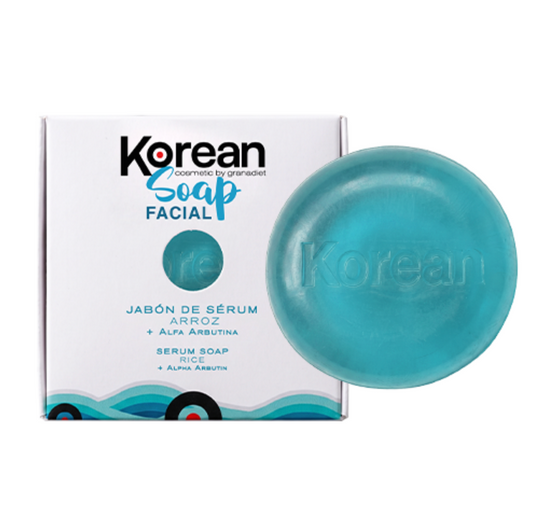 Jabón Facial de Arroz y Alfa Arbutina – Korean Cosmetics