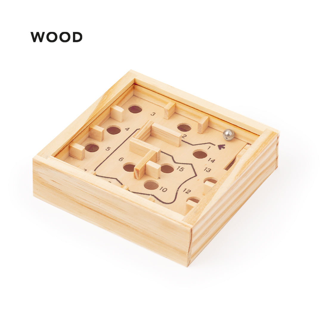 Laberinto de Madera de Bolsillo