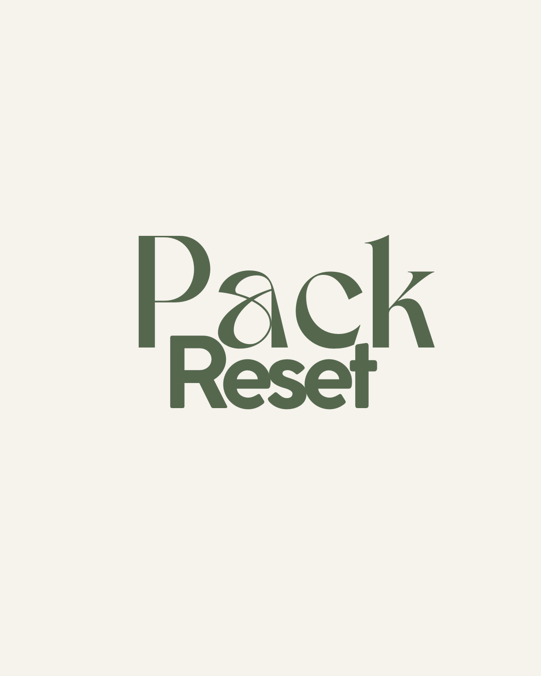 Asesoramiento Reset - Un programa integral